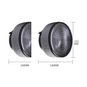 Kit de deux lentilles de Fresnel 5X à monture Bowens